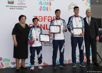"Дни триумфа": Чествование победителей III Летних юношеских Олимпийских игр (ФОТО)