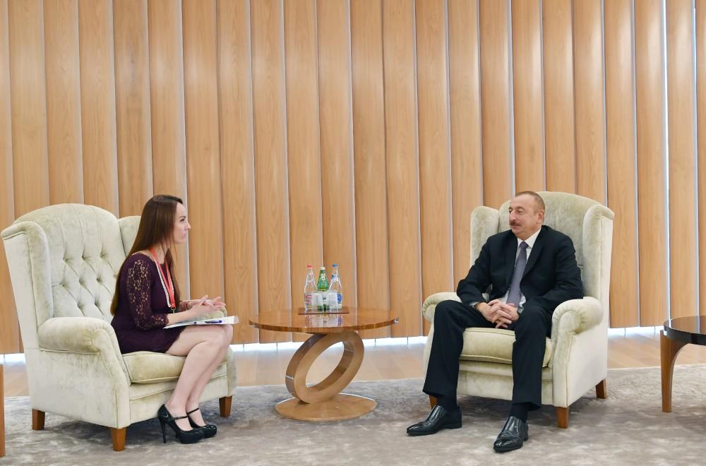 President Aliyev meets President of Inter-Parliamentary Union