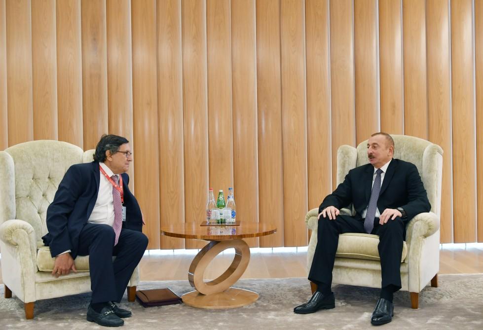 Президент Ильхам Алиев встретился с заместителем генсека ООН