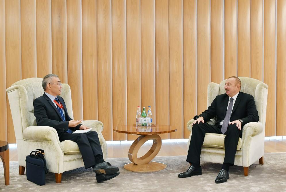 Prezident İlham Əliyev UNESCO-nun baş direktorunun müavini ilə görüşüb (YENİLƏNİB)