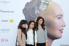 Robot "Sofiya": Azərbaycan regional innovativ mərkəzə çevrilmək üçün böyük potensiala malikdir (FOTO/VİDEO)