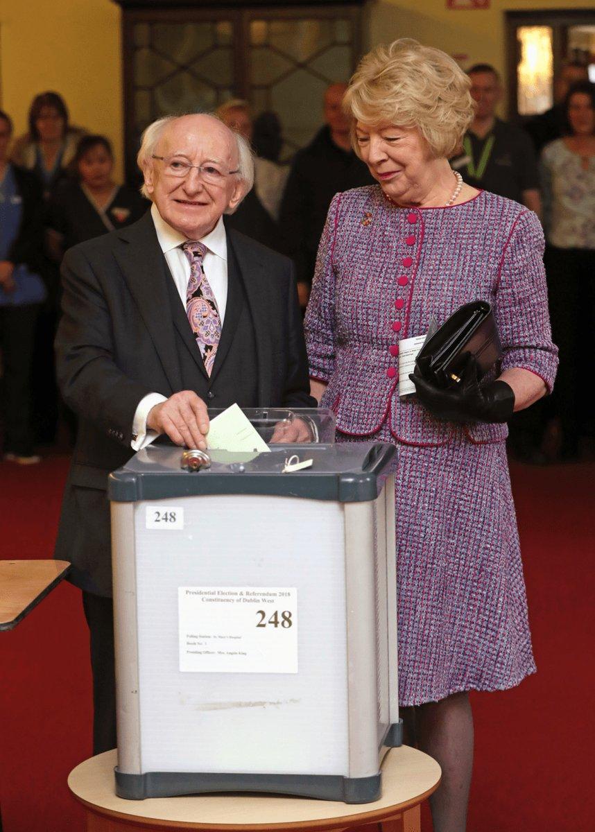 Майкл Хиггинс победил на президентских выборах в Ирландии