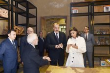 Azerbaijani president, first lady attend opening of ABAD Center of Ceramics and Applied Arts in Shaki (PHOTO)
