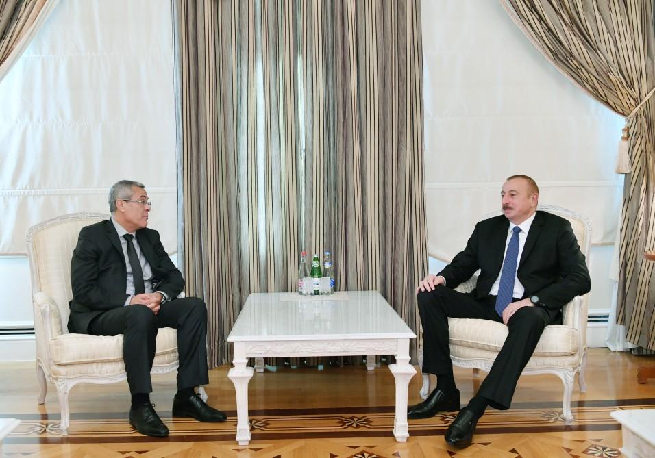 President Ilham Aliyev receives Moroccan minister (PHOTO)
