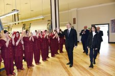 Президент Ильхам Алиев и Первая леди Мехрибан Алиева приняли участие в открытии Агдамского филиала ОАО «Азерхалча» (ФОТО)
