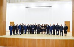 Президент Ильхам Алиев и Первая леди Мехрибан Алиева приняли участие в открытии Агдамского центра мугама (ФОТО)