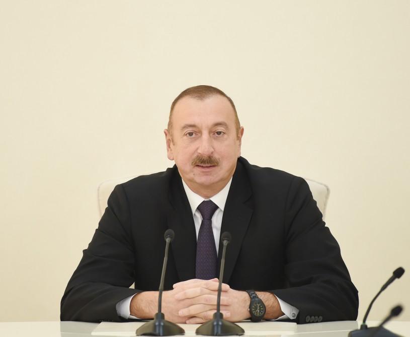 Президент Ильхам Алиев: Новое руководство Армении должно в скором времени путем переговоров вывести оккупационные силы с захваченных азербайджанских земель