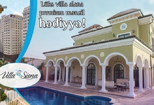 В Азербайджане ещё не было такой акции: купившему виллу квартира в подарок