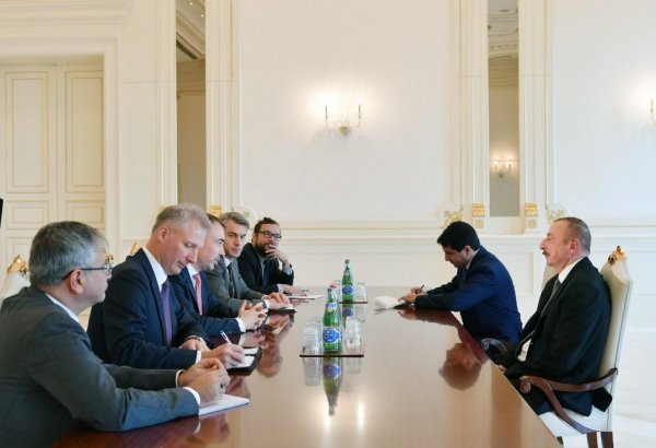President Aliyev receives delegation led by EU Special Representative