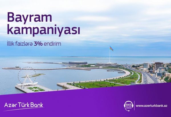 Azər Türk Bank  Bayraq günü münasibətilə yeni kampaniyaya başladı