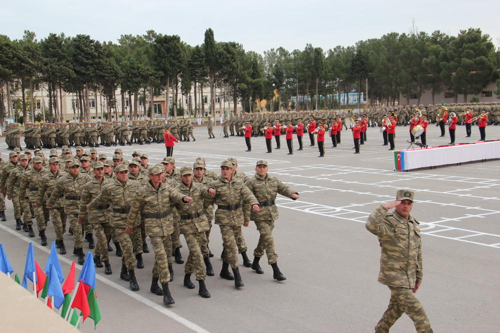 В воинских частях Азербайджана состоялась церемония принятия военной присяги (ФОТО)
