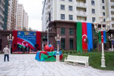 В жилом комплексе Renessans Palace прошло праздничное мероприятие, посвященное Дню флага (ФОТО)