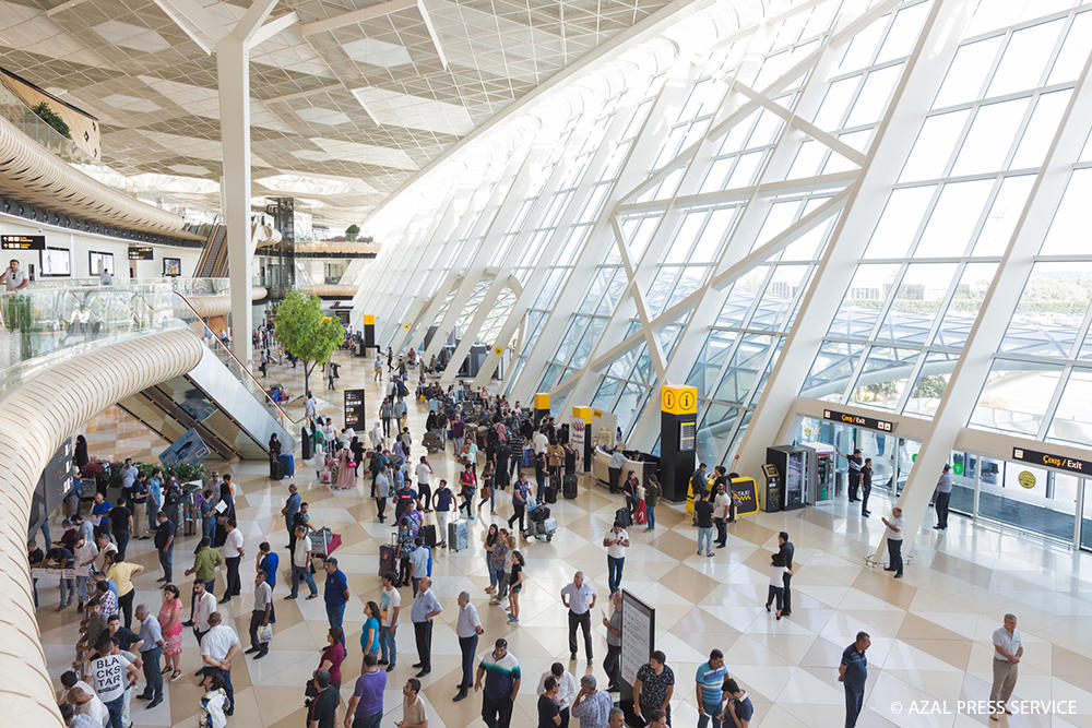 Heydar Aliyev International Airport serves 3.8 million passengers over ten months of 2018