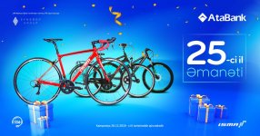 Azerbaijan’s AtaBank gives ISMA Bikes as  New Year gift
