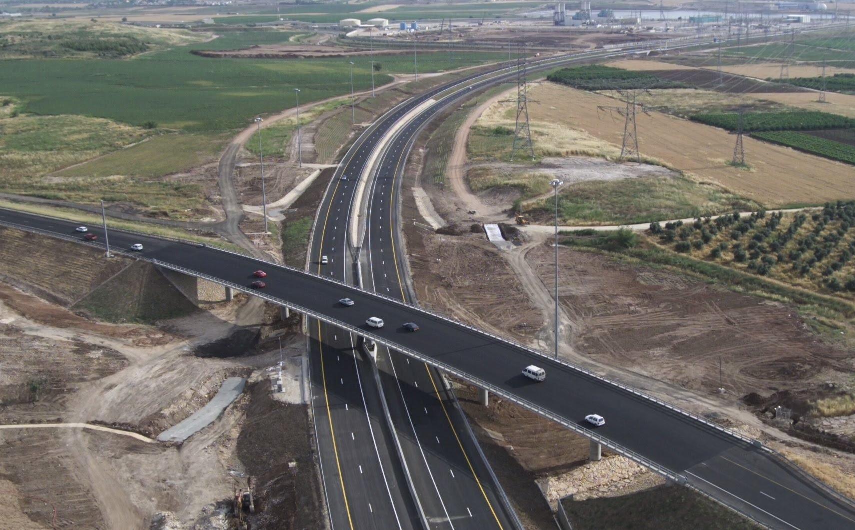 Путь из Центра в Галилею станет короче: открывается новый участок Трансизраильского шоссе