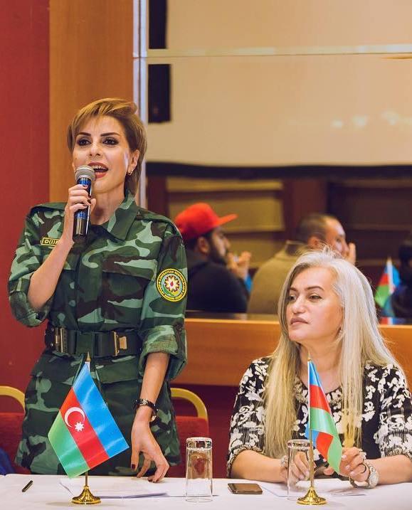 Фатима Фаталиева представила проект, посвященный Дню Государственного флага (ФОТО/ВИДЕО)