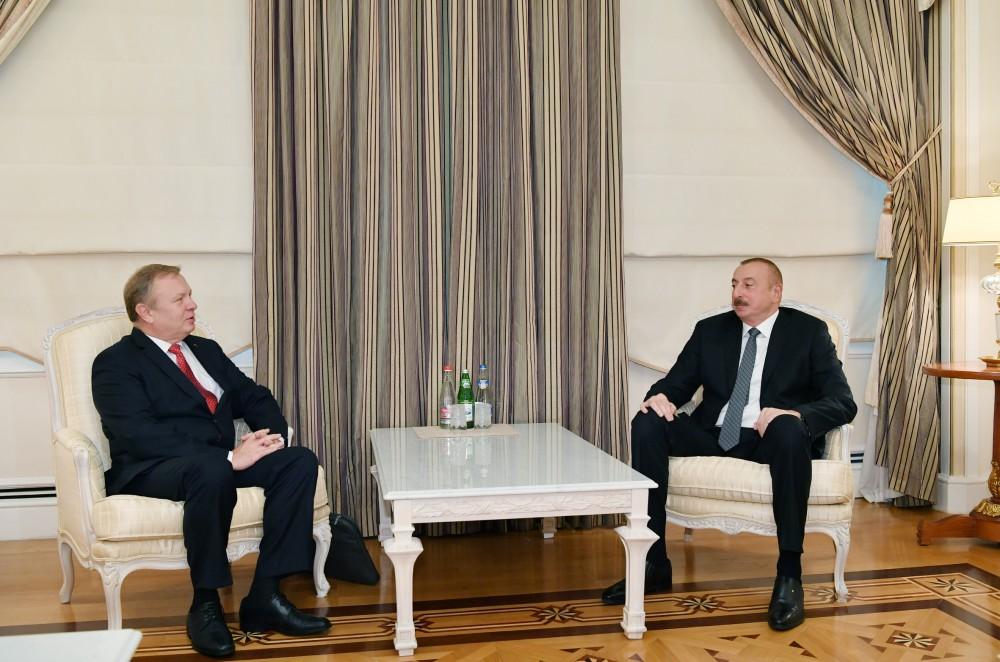 Президент Ильхам Алиев принял посла Беларуси (ФОТО)