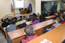 Bilik Fondu Azərbaycan Universitetində mühazirə təşkil edib (FOTO)