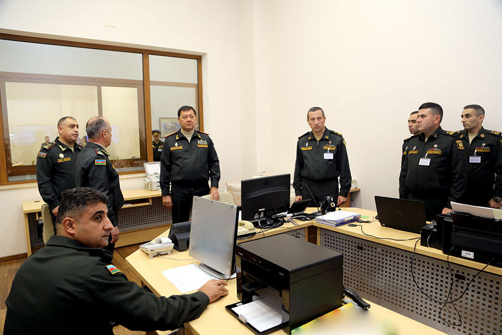 Начальник Генштаба ВС Азербайджана понаблюдал за действиями пунктов управления в рамках командно-штабных военных игр (ФОТО/ВИДЕО)