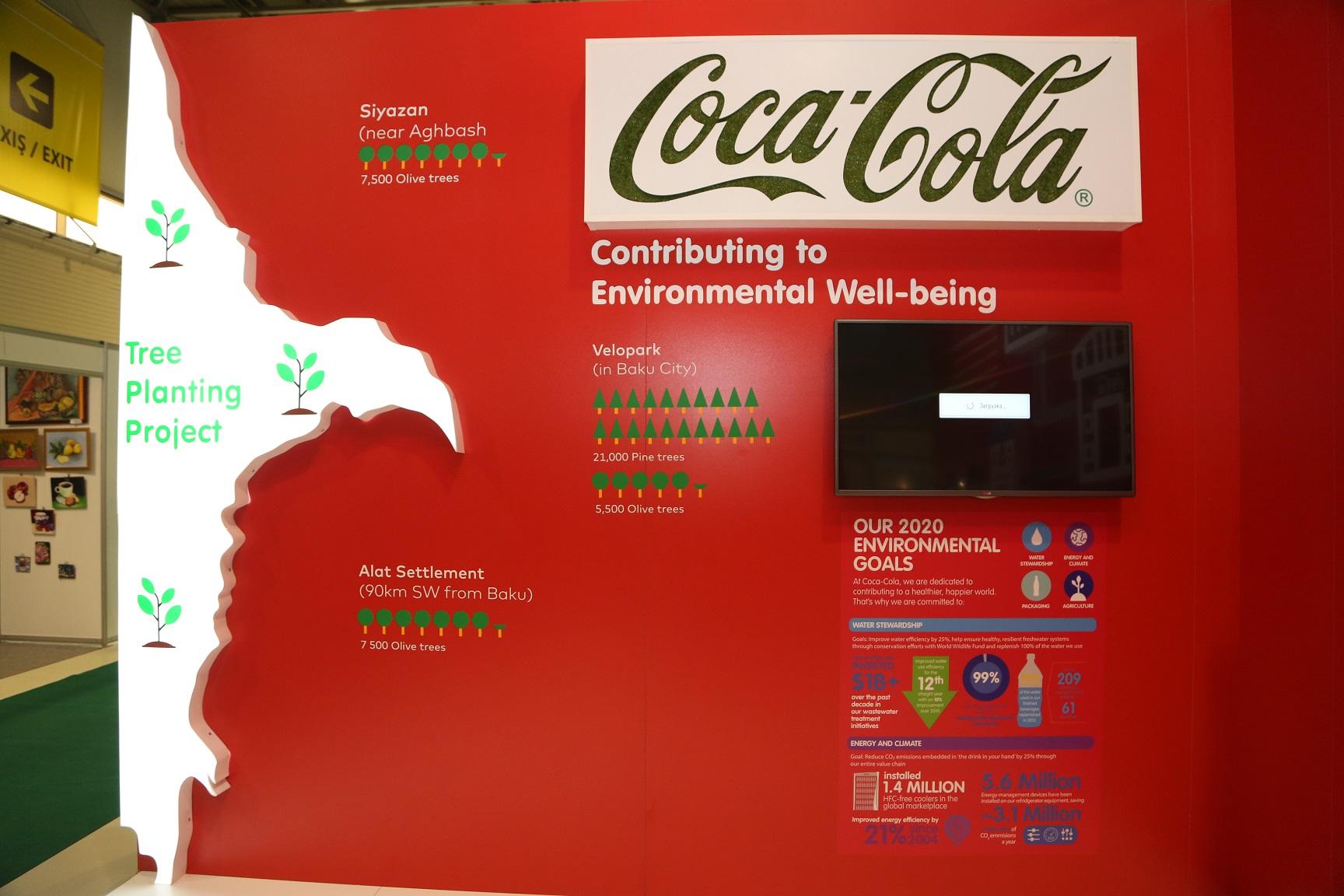 Coca-Cola приняла участие на выставке Caspian Ecology 2018 (ФОТО)