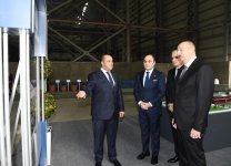 Azərbaycan Prezidenti Sumqayıt Kimya Sənaye Parkında əlvan metallar və ferroərintilər zavodunun açılışında iştirak edib (FOTO) (YENİLƏNİB)