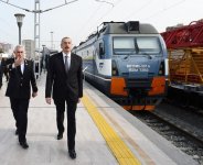 President Aliyev opens Sumgayit Railway Station Complex (PHOTO)