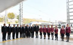 President Aliyev opens Sumgayit Railway Station Complex (PHOTO)