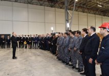 Президент Ильхам Алиев принял участие в открытии фабрики по производству табачной продукции в Сумгайытском химико-промышленном парке (ФОТО)