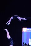 Bakıda akrobatika gimnastikası üzrə Dünya Kubokunda iştirak edəcək idmançıların podium məşqləri keçirilir (FOTO)