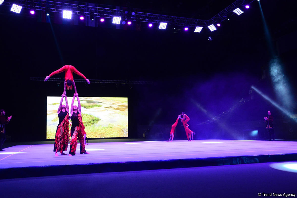 Baku hosts opening ceremony of FIG Acrobatic Gymnastics World Cup (PHOTO)