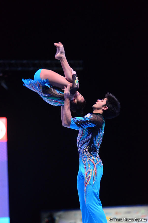 Азербайджанские акробаты завоевали три медали в Санкт-Петербурге
