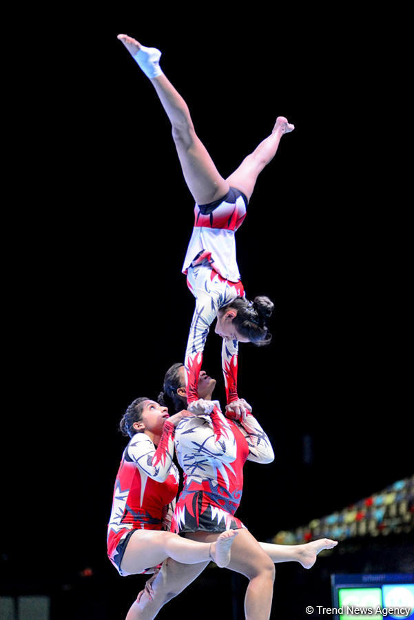 Day 1 of FIG Acrobatic Gymnastics World Cup kicks off in Baku (PHOTO)