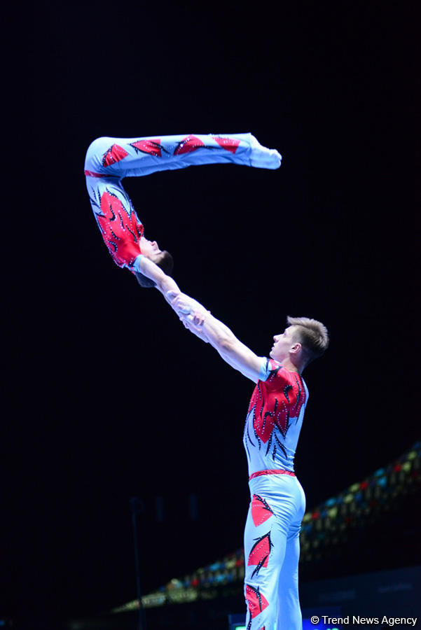 Day 1 of FIG Acrobatic Gymnastics World Cup kicks off in Baku (PHOTO)