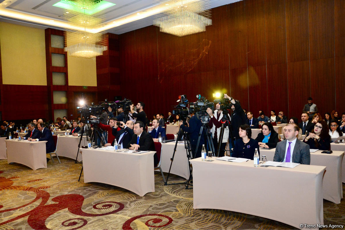 Baku hosts int’l conference on illegal activity in occupied Azerbaijani lands (PHOTO)