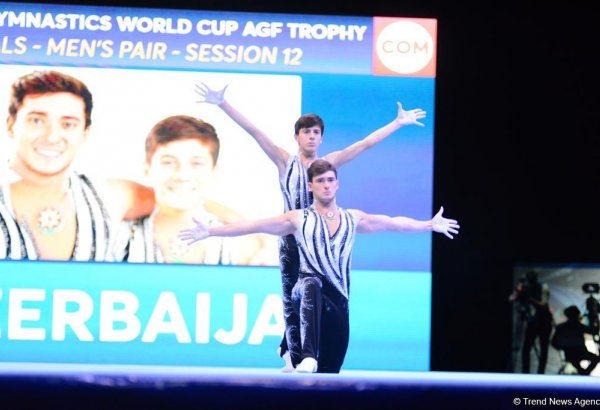 Азербайджанские гимнасты завоевали "серебро" Кубка мира по акробатической гимнастике