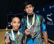 Azerbaijani gymnasts grab silver at FIG Acrobatic Gymnastics World Cup in Baku (PHOTO)