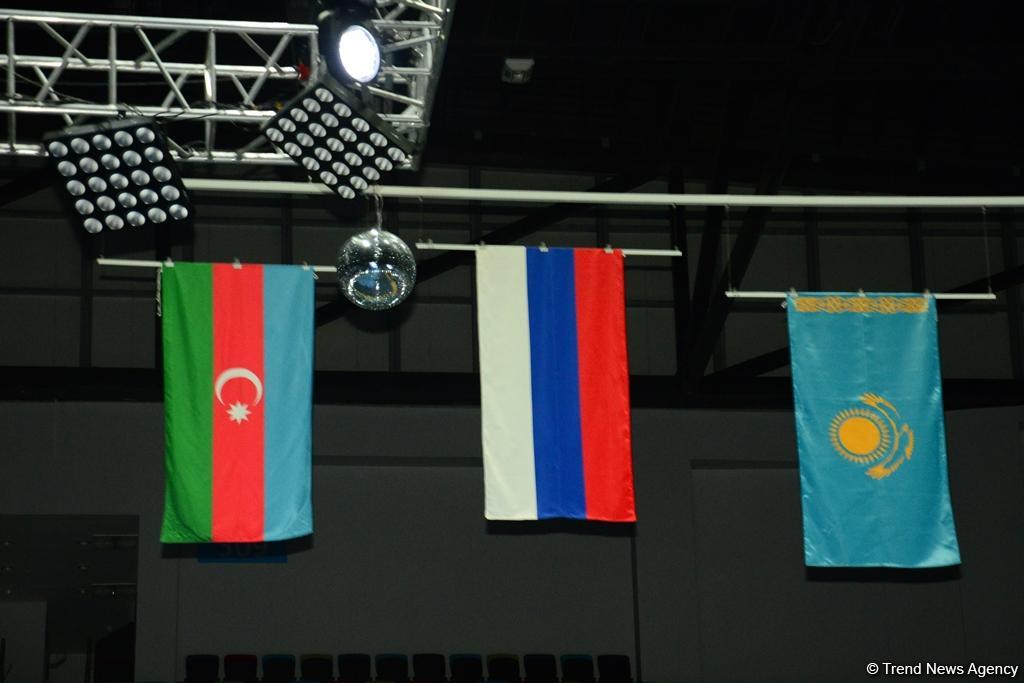 Состоялась церемония награждения победителей и призеров Кубка мира по акробатической гимнастике в Баку (ФОТО)