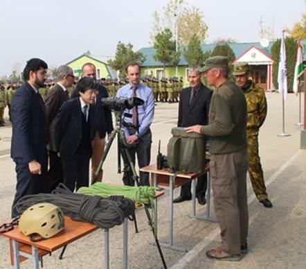 OSCE Programme Office starts its new patrol field capacity building project to train Tajik border troops
