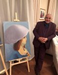 Посол Великобритании пригласила домой азербайджанских художников (ФОТО)