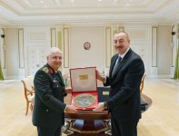 President Aliyev receives delegation led by Chief of Turkish General Staff (PHOTO)
