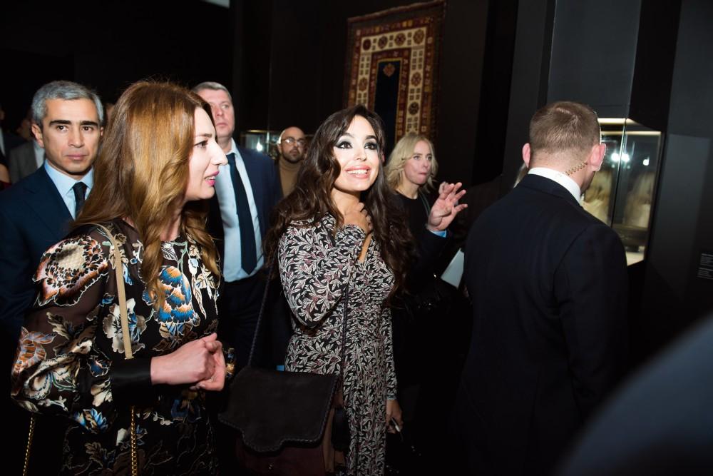 Heydar Aliyev Foundation's VP attends opening ceremony of Seven Beauties exhibition in Moscow (PHOTO)