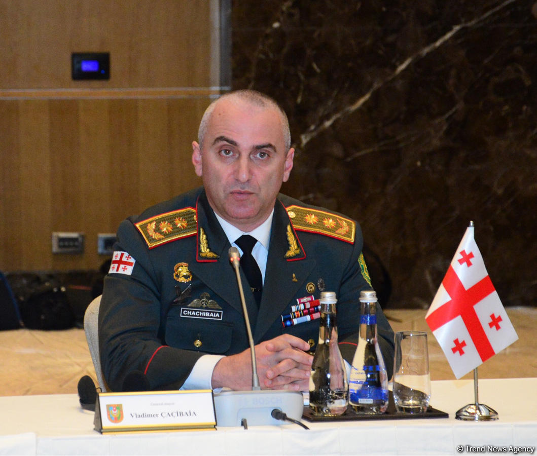 Azerbaijani defense minister meets chief of Georgian General Staff