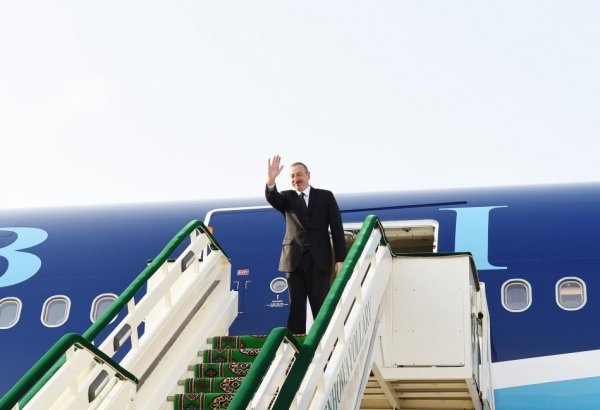 Завершился официальный визит Президента Ильхама Алиева в Туркменистан (ФОТО)