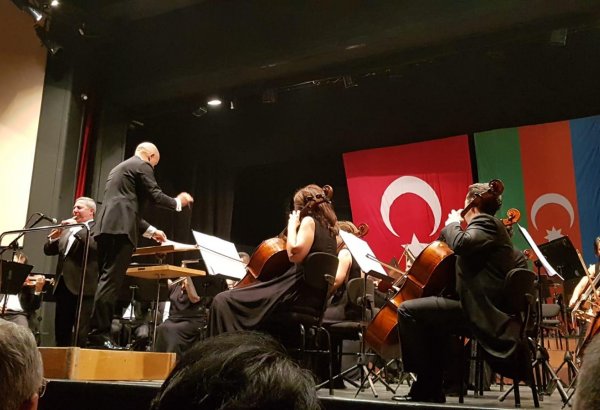 В Турции состоялась мировая премьера в честь 100-летия Азербайджанской Демократической Республики (ВИДЕО, ФОТО)
