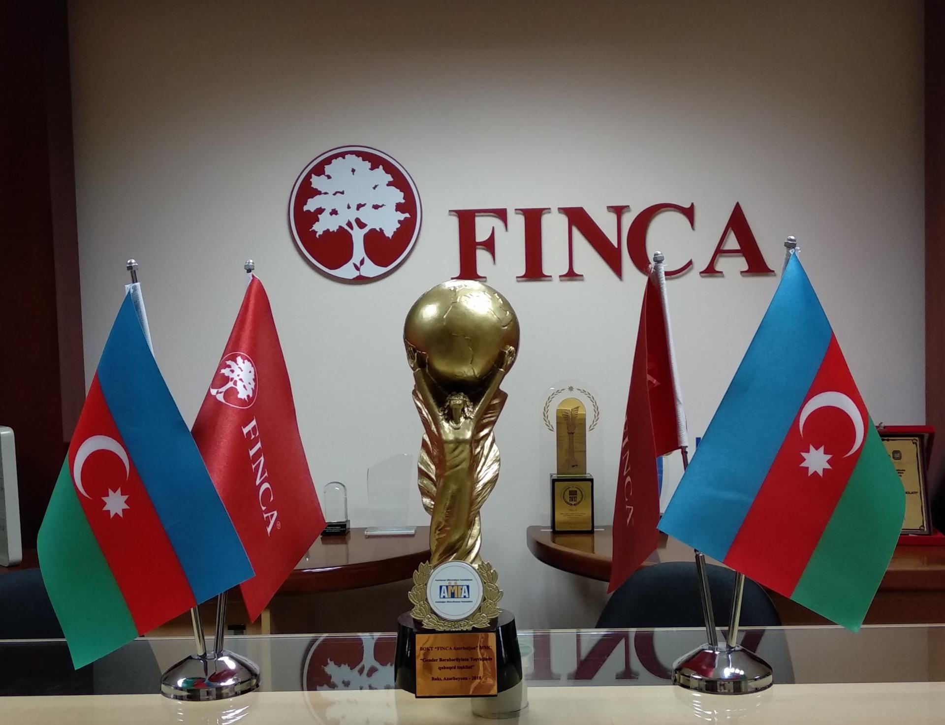 “FINCA Azerbaijan” “Gender bərabərliyi” mükafatına layiq görülüb