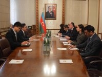 Глава МИД Азербайджана принял нового посла Южной Кореи (ФОТО)