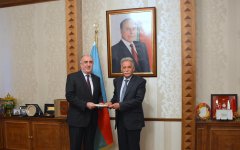 Глава МИД Азербайджана принял нового посла Афганистана (ФОТО)