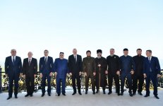 Президент Ильхам Алиев принял главу Чечни (ФОТО)