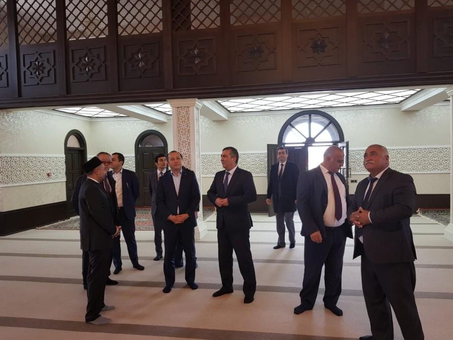 TÜRKPA Katibliyinin diplomatik heyəti Cocuq Mərcanlıda (FOTO)