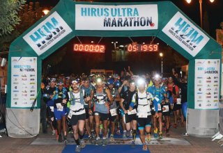Israeli runners take part in Hirus Ultra Marathon Jerusalem 2018